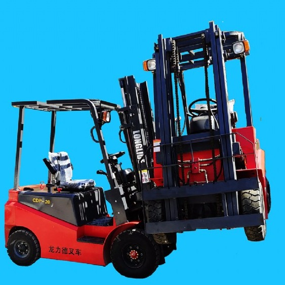  龍力德環(huán)保電動(dòng)叉車(chē)CPD-20T兩噸電動(dòng)堆高機(jī)車(chē)間搬運(yùn)車(chē)免維護(hù)靜音型