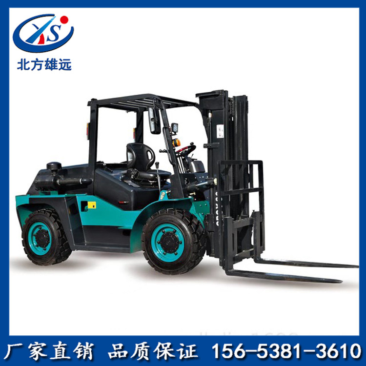 3.5噸越野叉車 四輪驅(qū)動(dòng)叉車舉高4.15米柴油叉車