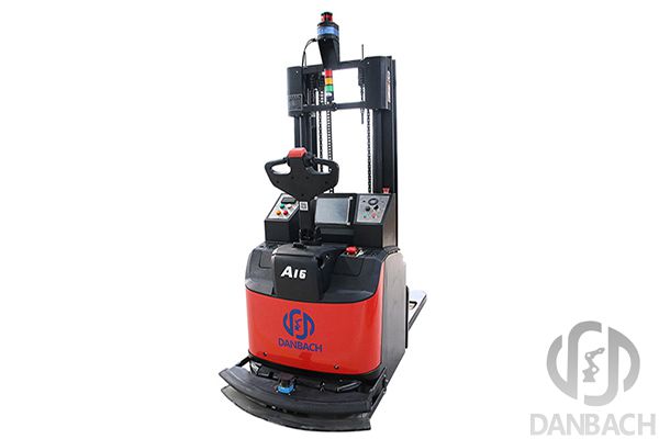 堆垛式AGV無(wú)人叉車,AGV叉車定制