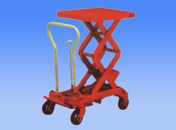 天津力盛雙剪叉液壓平臺(tái)車 LTD-15