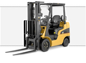 美國三菱卡特彼勒叉車(CAT)6500磅雙燃料平衡重叉車 C6500
