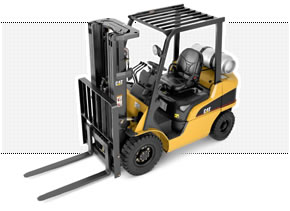 美國(guó)三菱卡特彼勒叉車(chē)(CAT)6000磅雙燃料平衡重叉車(chē) p6000