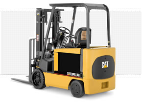 美國(guó)三菱卡特彼勒叉車(CAT)3000磅四輪電動(dòng)平衡重叉車 E3000