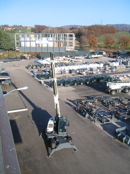 美國(guó)德雷克斯叉車（Terex）3.5噸伸縮臂叉車 TEREX Girolift 3518 Telehandler