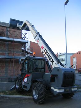 美國(guó)德雷克斯叉車（Terex）4噸伸縮臂叉車 TEREX Telelift 4010 Telehandler