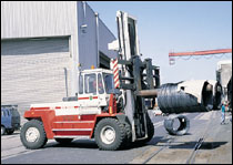 瑞典斯維叉車(SVETRUCK)22噸鋼卷專用搬運叉車 22120-42