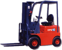 山西機(jī)器1噸內(nèi)燃汽油平衡重叉車(chē) CPQ1