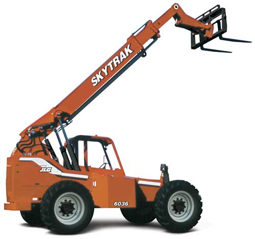 美國天叉(SKYTRAK)6,000 磅伸縮臂叉車 6036