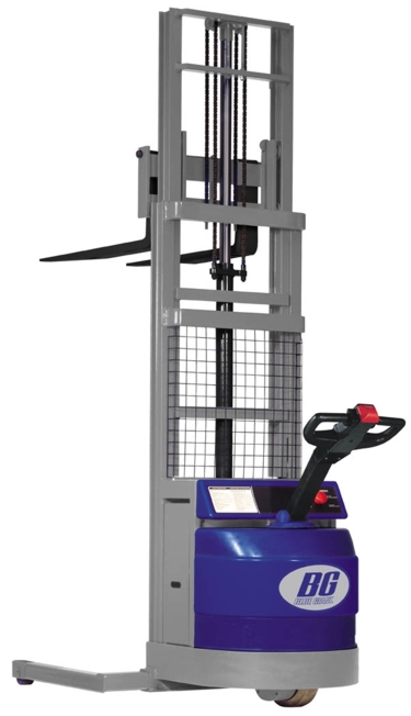 美國藍巨叉車(BLUE GIANT)2200磅步行式電動堆高機 BGS-22