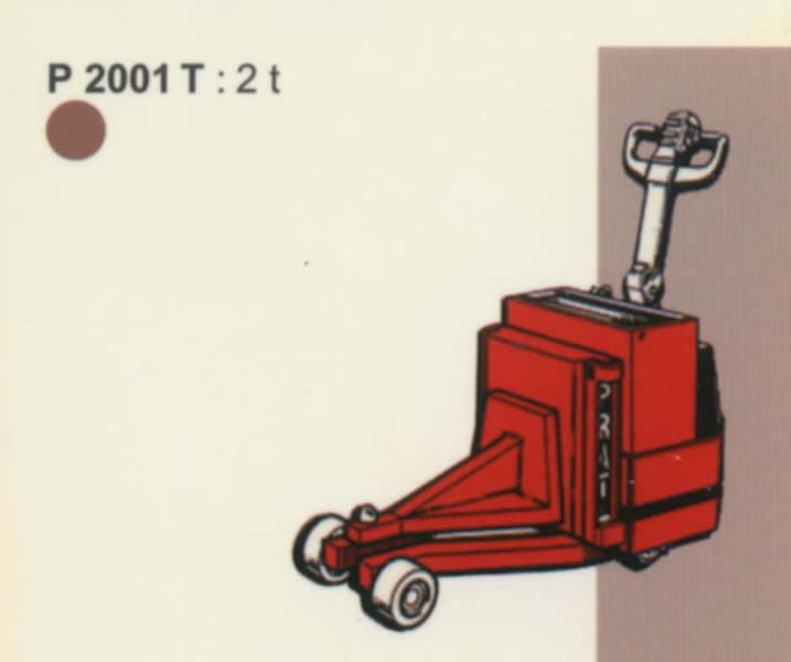 法國派特叉車(PRAT)2噸牽引車 P2001T
