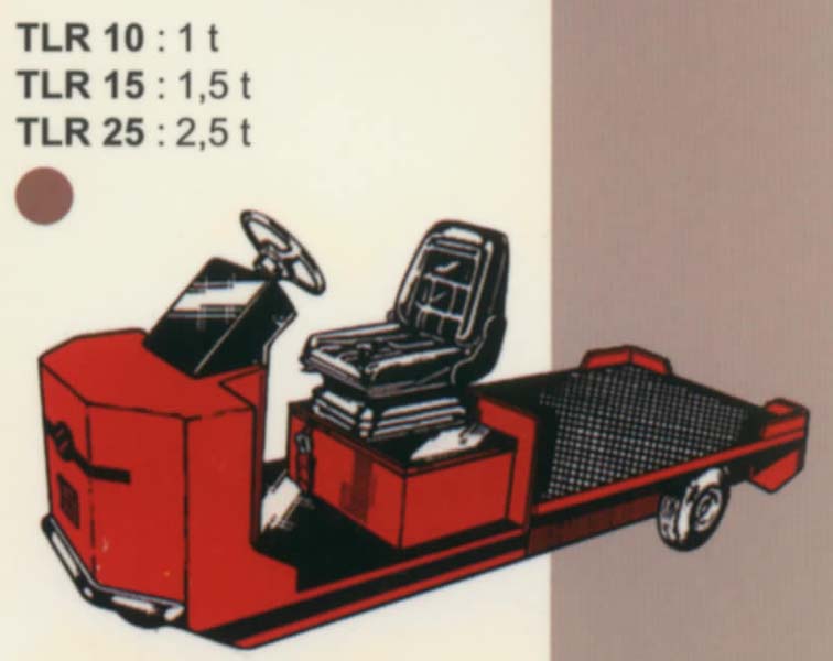 法國派特叉車(PRAT)1/1.5/2.5/噸牽引車 TLR10/15/25