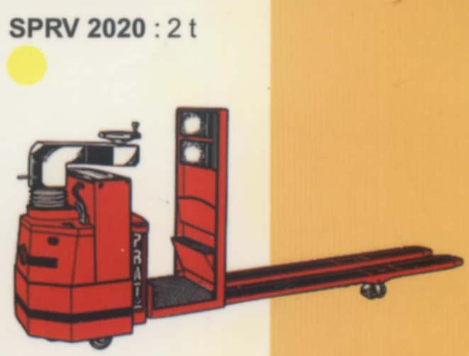 法國(guó)派特叉車(PRAT)2噸低位揀選車 SPRV2020