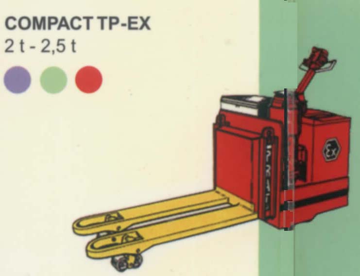 法國(guó)派特叉車(PRAT)2/2.5噸防爆型步行式電動(dòng)托盤叉車 COMPACT-EX