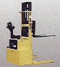 美國派迪伯恩叉車(PETTIBONE)2000-4000磅步行式全自動(dòng)電動(dòng)堆高機(jī) Powered Straddle Stackers