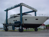 美國船用設(shè)備叉車(MARINE)500噸自行式龍門吊 500C