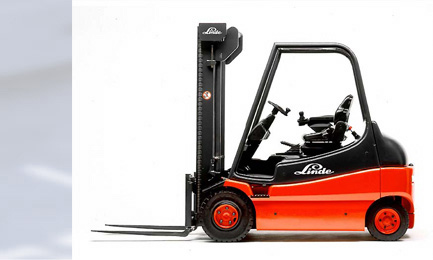 德國林德叉車(LINDE)3噸四輪電動平衡重叉車 E30