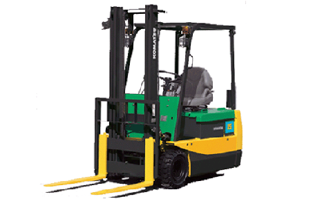 日本小松叉車(chē)(KOMATSU)1.25噸三輪電動(dòng)平衡重叉車(chē) FB13M-3