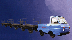 無(wú)錫電瓶車廠TC系列2噸蓄電池牽引車/拖車 TC-2