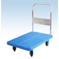 萊爾特物流設(shè)備PLA300型平板手推車(chē) PLA300(固定扶手）