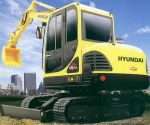 現(xiàn)代7系列挖掘機 R60-7