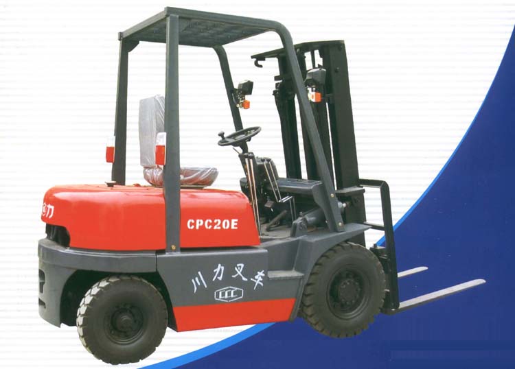 四川成叉2噸內燃汽油平衡重叉車 CPQ20E