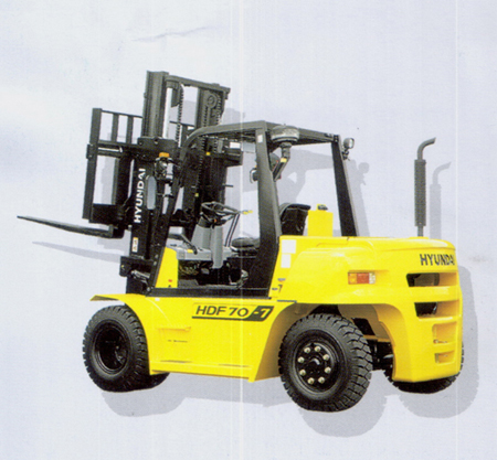 現(xiàn)代平衡重式內(nèi)燃叉車(5.0噸7.0噸)  CPCD50E/CPCD70E