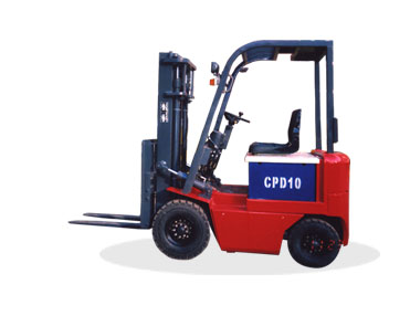 錦州萬(wàn)力1噸四輪電動(dòng)平衡重叉車(chē) CPD10