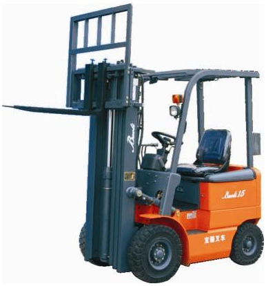 寶驪三級(jí)全自由門(mén)架叉車(chē)