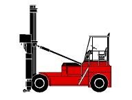 美國泰勒TECSP-157/8內(nèi)燃集裝箱叉車 TECSP-157/8
