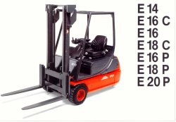 德國(guó)林德(LINDE)E18C內(nèi)燃平衡重叉車 E18C