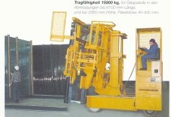 德國胡比特克斯叉車(HUBTEX)MQ150 15000kg玻璃搬運(yùn)叉車 MQ150