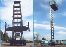 瑞典斯安姆威叉車（SmvLifttrucks）空箱內燃集裝箱平衡重叉車 SL 7/8 ECB 90