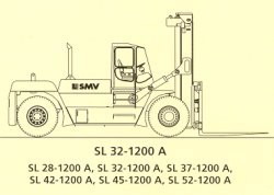 瑞典斯安姆威叉車(chē)（SmvLifttrucks）柴油平衡重叉車(chē) SL42-1200 A