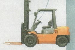 美國(guó)豐田叉車(chē)(TOYOTA)02-7FG/D45平衡重三掄電動(dòng)叉車(chē) 02-7FG/D45