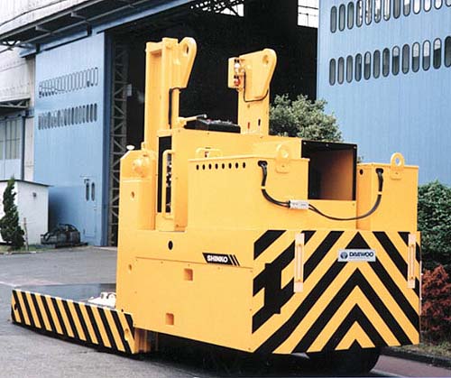 日本神鋼重型站駕式平臺(tái)搬運(yùn)車