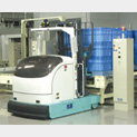 日本石川島(IHI)無(wú)人傳送系統(tǒng)“Laser Fact Liner”AGV
