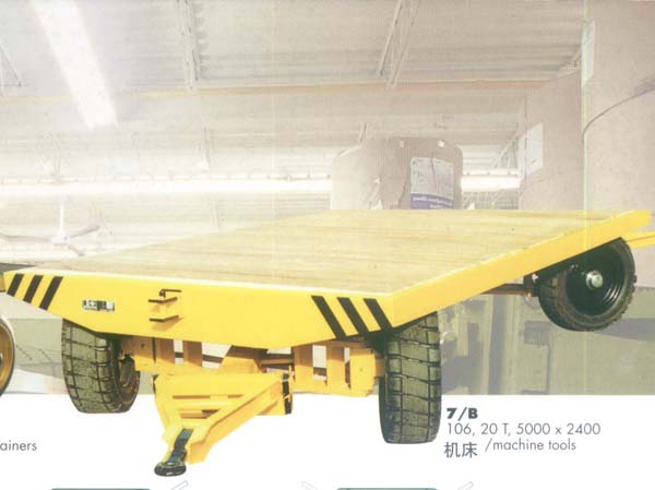 法國Gaussin 工業(yè)平板拖車/4