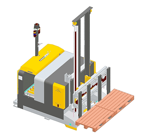 Elettric80：雙托盤激光導(dǎo)引車LGV for 2 pallets
