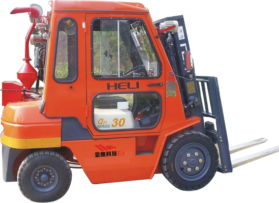 長沙金鷹合力防爆柴油叉車
