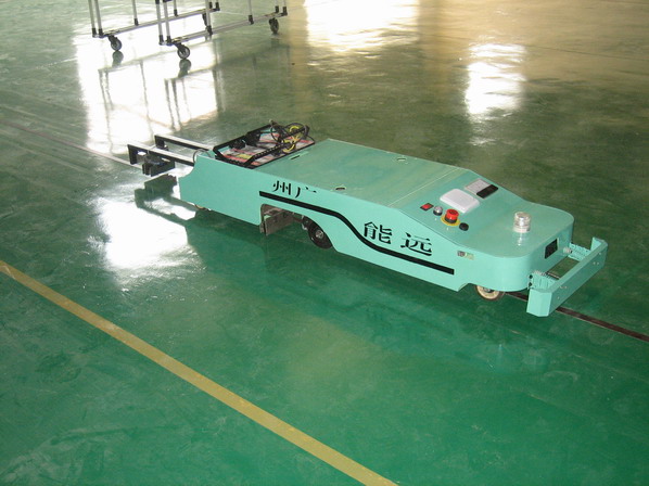 廣州遠能:潛伏式磁帶導引運輸車