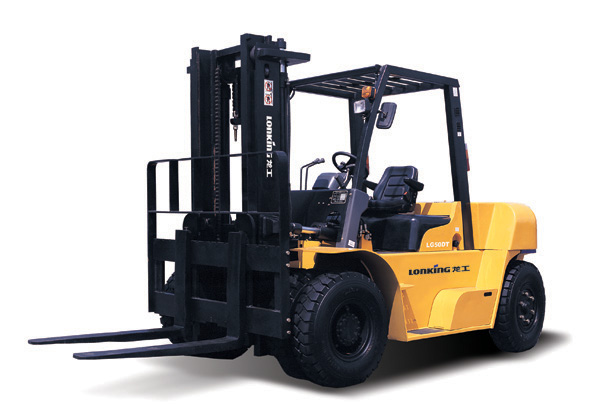 龍工5噸內(nèi)燃平衡重叉車 LG50DT