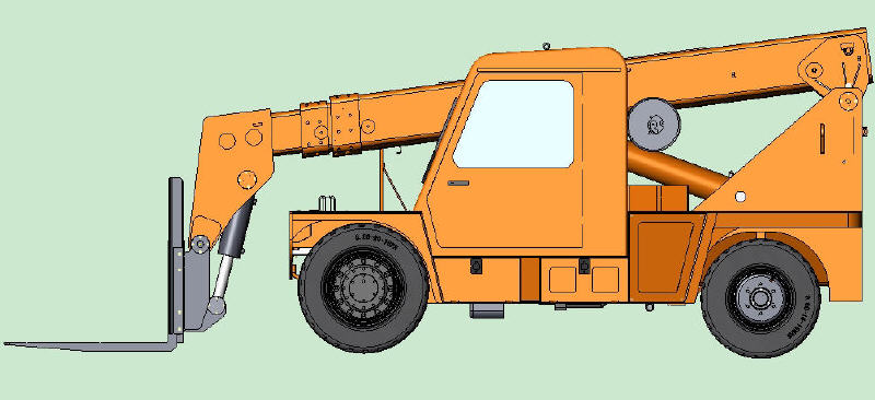 衡陽市鼎威SCZ70-A伸縮臂叉（吊）裝機 SCZ70-A