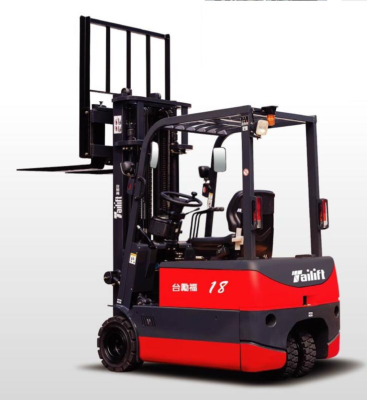 臺(tái)勵(lì)福1.8噸三輪電動(dòng)堆高機(jī) FBT18