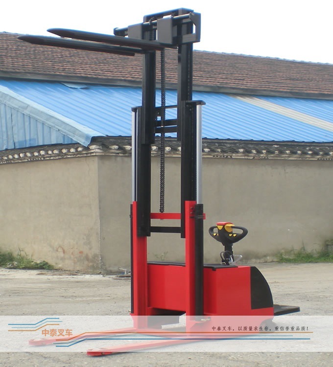 1噸1.6米電動(dòng)叉車 電動(dòng)堆高叉車 1噸1.6米