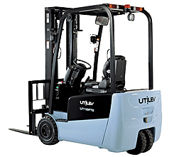 優(yōu)特力(UTILEV)平衡重式3輪電動叉車 1300-2000kg UT13-20PTE