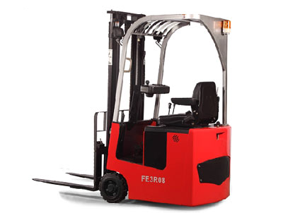 諾力FE3R12AC三輪電動(dòng)叉車，上海三支點(diǎn)電瓶叉車，松江三輪蓄電池叉車，浙江諾力電動(dòng)叉車 FE3R12AC
