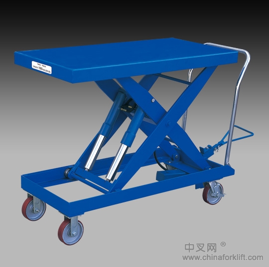 手動液壓升降平臺車種類區(qū)分匯總{標(biāo)準(zhǔn)型、雙缸型、不銹鋼面板型} ZDPT-1000