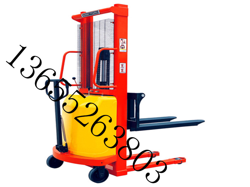 1.5噸升高1.6米半電動(dòng)堆高車，半電動(dòng)叉車，電動(dòng)裝卸車