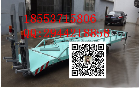 履帶車(chē)用特種牽引平板拖車(chē)