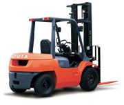 豐田7系列4噸內(nèi)燃汽油平衡重式叉車(chē) 7FG40